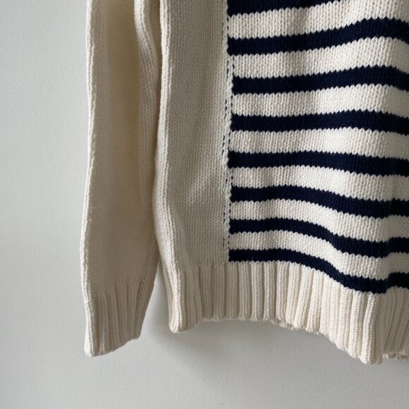 J Crew 1988 Striped Rollneck Sweater - Picture 4 of 5